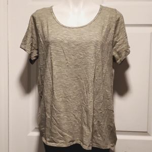 LulaRoe Classic T Women's Black/White Striped Short Sleeve Top - Size 2XL